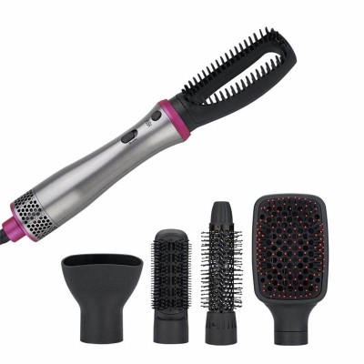 5 4 in 1 hair blow brush Comb salon Styling Straightener One Step hot air hair dryer brush styler blow dryer brush