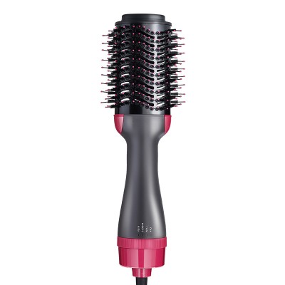 professional salon dryer hair blow hot air comb double hot air blow dry brush 3 in 1  one step hair dryer and volumizer